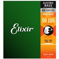 Elixir E14102 Nanoweb Heavy LS Bass-Saiten 50-105