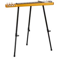 Lapsteel-Gitarre Slide und Ständer von Gear4music Gold