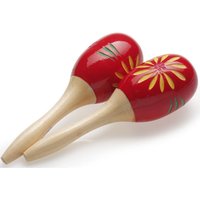 Stagg 16cm Holz Maracas rot
