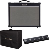 Boss Nextone Artist 80 W-Gitarrenverstärker mit Abdeckung und Fußschalter
