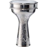Hirsch 20cm gehämmert Aluminium Darbuka