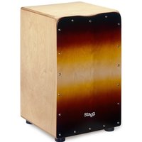 Stagg Medium Sized Sunburst Cajon w/ Tasche