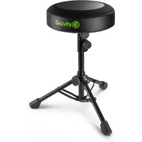 Gravity FD SEAT 1 Runder faltbarer Musikerhocker höhenverstellbar