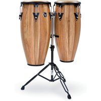 LP Aspire 10" & 11" Congas mit Doppelständer Walnuss