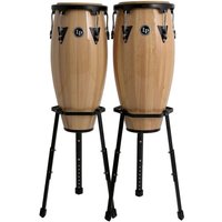 LP Aspire 10" & 11" Congas mit Korbständer natur