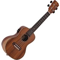 Hartwood Sonata Armrest-Konzert-E-Ukulele massives AA-Koaholz
