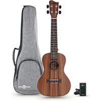 Koa-Konzert-Ukulele von Gear4music – Paket