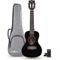 Archback-Konzert-Ukulele von Gear4music schwarz – Paket