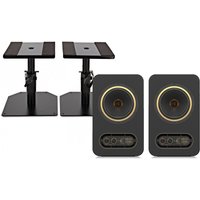 Tannoy GOLD 5 5" Aktiv-Monitor-Lautsprecherpaar mit Ständern