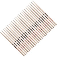 Vic Firth 5AN Nylon Tip Hickory Drumsticks 12 Paar Value Bundle