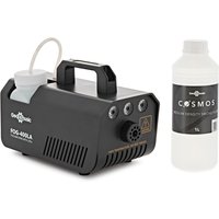 400-Watt-Nebelmaschine mit LEDs und 5 Liter Nebelfluid von Gear4music