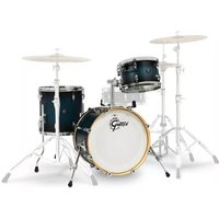 Gretsch Renown Maple 18 3-teiliger Kesselsatz Satin Antique Blue Burst