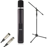 AKG C1000S MK IV Kleinmembran-Kondensatormikrofon mit Ständer und Kabel