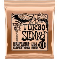 Ernie Ball P02224 Turbo Slinky Gitarrensaiten 9.5-46