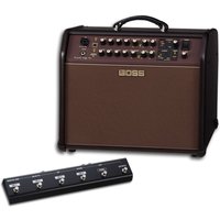 Boss Acoustic Singer Pro Verstärker mit Fußschalter GA-FC