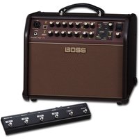 Boss Acoustic Singer Live Verstärker mit Fußschalter GA-FC