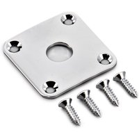 Gotoh JCB-4 Jack-Platte für quadratische Randmontage Chrome