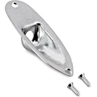 Gotoh JCS-1 Relic Bootsförmige Jack-Platte gealtert Chrome