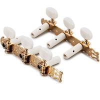 Gotoh 35G450 Stimmgeräte für klassische Gitarre Flash Gold