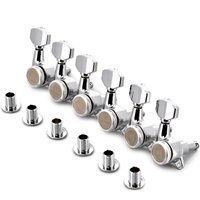 Gotoh SG381-07-L6 MG-T-Verriegelungs-Tuner 6er-Satz Chrome