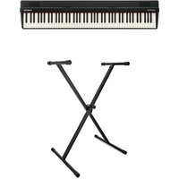 Roland GO:PIANO88 Digitalpiano mit 88 Tasten im Bundle mit X-Rahmen-Ständer