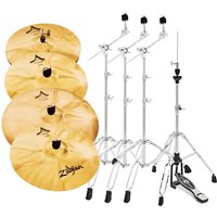 Zildjian Ein maßgefertigter Zimbalkastensatz mit Ständern