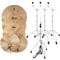 Zildjian K Beckenset mit Ständern