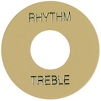Gibson-Kippschalter-Unterlegscheibe (Cream Gold Impressum)