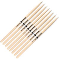 ProMark Classic Forward Hickory 5A Nylon Tip 4 Paar Value Bundle