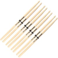 ProMark Hickory 5B Woodtip Drumsticks 4-Paar-Paket