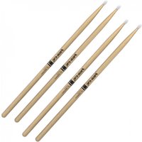 Promark Classic Forward Hickory 7A Nylon Tip 2 Paar Value Bundle