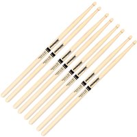 Promark Rebound 5A Hickory Acorn Wood Tip 4-Paar-Wertbündel