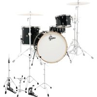 Gretsch Catalina Club Rock 24"-Schlagzeug mit Hardware Piano Black