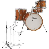 Gretsch Catalina Club Jazz 18-Kesselsatz mit Flatbase-Hardware Bronze Sparkle