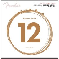 Fender 860L Dura Tone-beschichtete Phosphorbronze-Akustikgitarrensaiten 12-53
