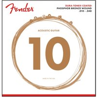 Fender 860XL Dura Tone-beschichtete Phosphorbronze-Akustikgitarrensaiten 10-48