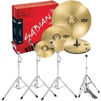 Sabian SBR Promo-Beckensatz mit 10" Splash und Ständern