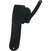 PRS 25" Wildleder-Gitarrengurt schwarz