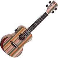 Hartwood Sonata Armrest Elektro-Konzert-Ukulele Rainbow