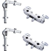 Pearl TH-900S Kurze Tom-Halter mit Multiklammern ADP-20 2 Stück