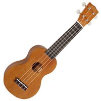 Mahalo Kahiko Sopran-Ukulele Brauner breiter Hals