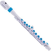 Nuvo jFlute 2.0 Outfit Weiß und Blue