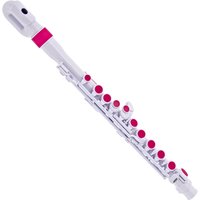 Nuvo jFlute 2.0 Outfit weiß und rosa
