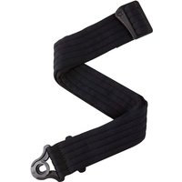 DAddario 50BAL01 Auto Lock Gitarrengurt schwarz gepolstert Streifen