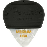 Fender Mojo Grip Zelluloid White Moto Plektren Medium Dreierpack