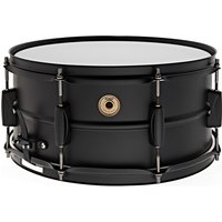 Tama 14" x 65" Metallwerke Black auf Black Stahl Snare Drum