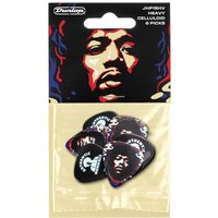 Dunlop Jimi Hendrix 6er-Pack Star Daze