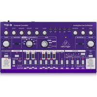 Behringer TD-3 Analog Bass Line Synthesizer Lila