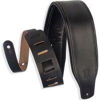 Levys M26PD-BLK 3" Top-Grain-Lederband schwarz