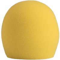 Shure A58WS Schaumstoff-Windschutz für Kugelmikrofon Yellow